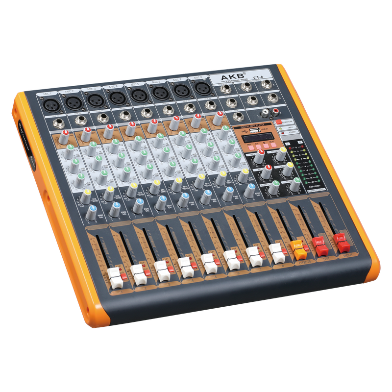 CT-8 hot sell mixer 8 channel