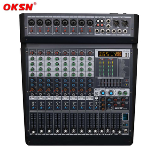 Usb Audio Mixer Professional Audio Mixer AK-R8 Usb Audio Mixing Software