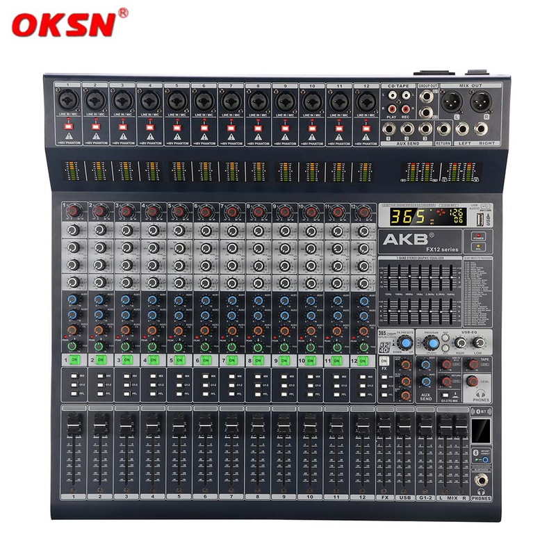 FX12 Audi Mixer Audio Sound Mixer Mackie Audio Mixer