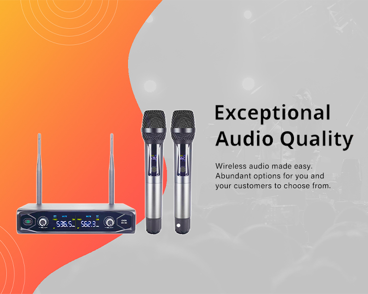 wireless microphones system