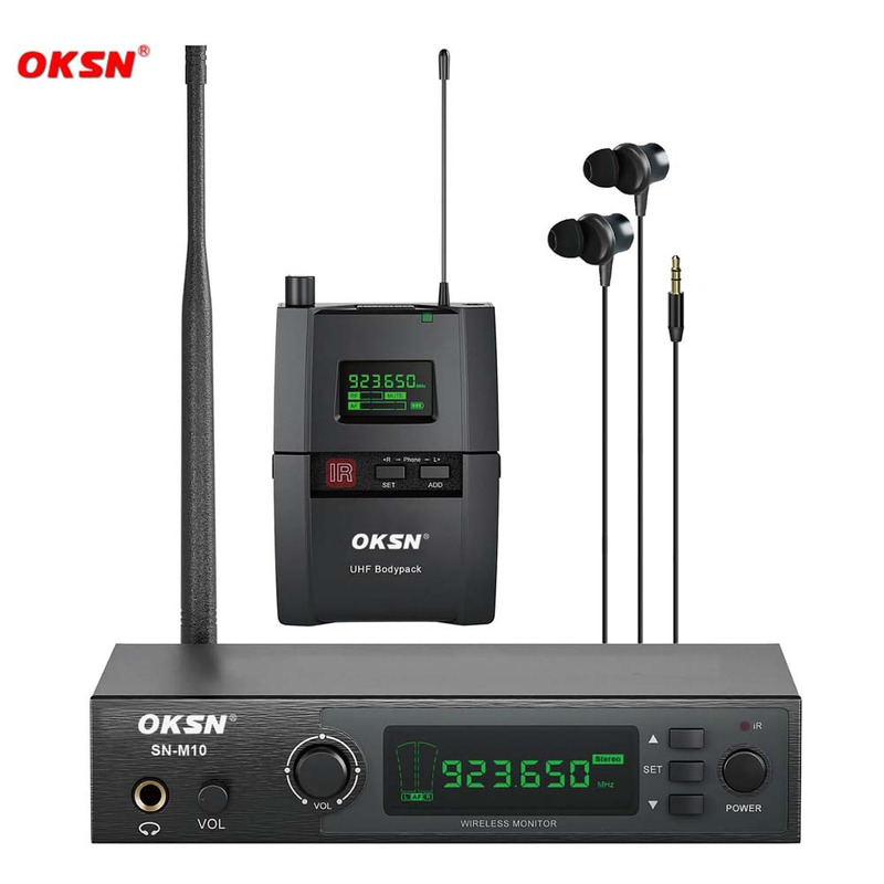 UHF Wireless In-Ear Monitor System SN-M10 wireless iem in ear monitor