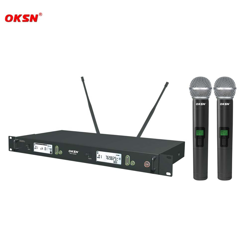 UHF DUALIR-Sync Wireless Microphone System SN-U999 Public Address System Wireless Microphone