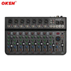 Pyle Audio Mixer X-7 Usb Mixer Audio Interface Tascam Audio Mixer