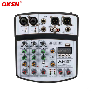 AS-4 Audio Mixer Board Audio Mixer Software Free Audio Mixer Stand