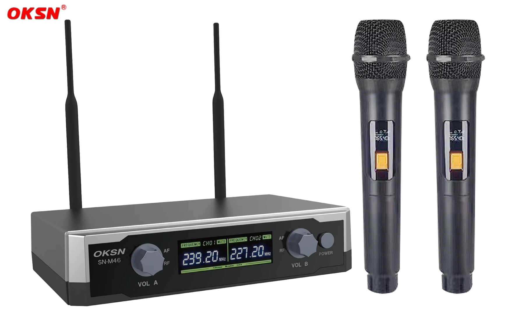 UHF wireless microphones