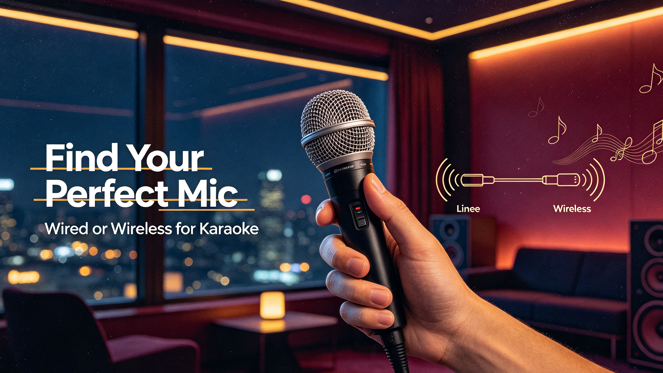Karaoke Microphones: Wired vs. Wireless Buying Guide
